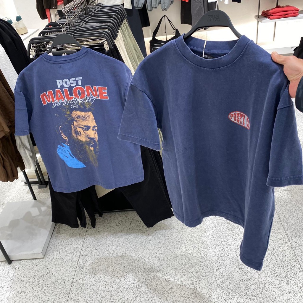 Jastipp. Tshirt Zara (Man)