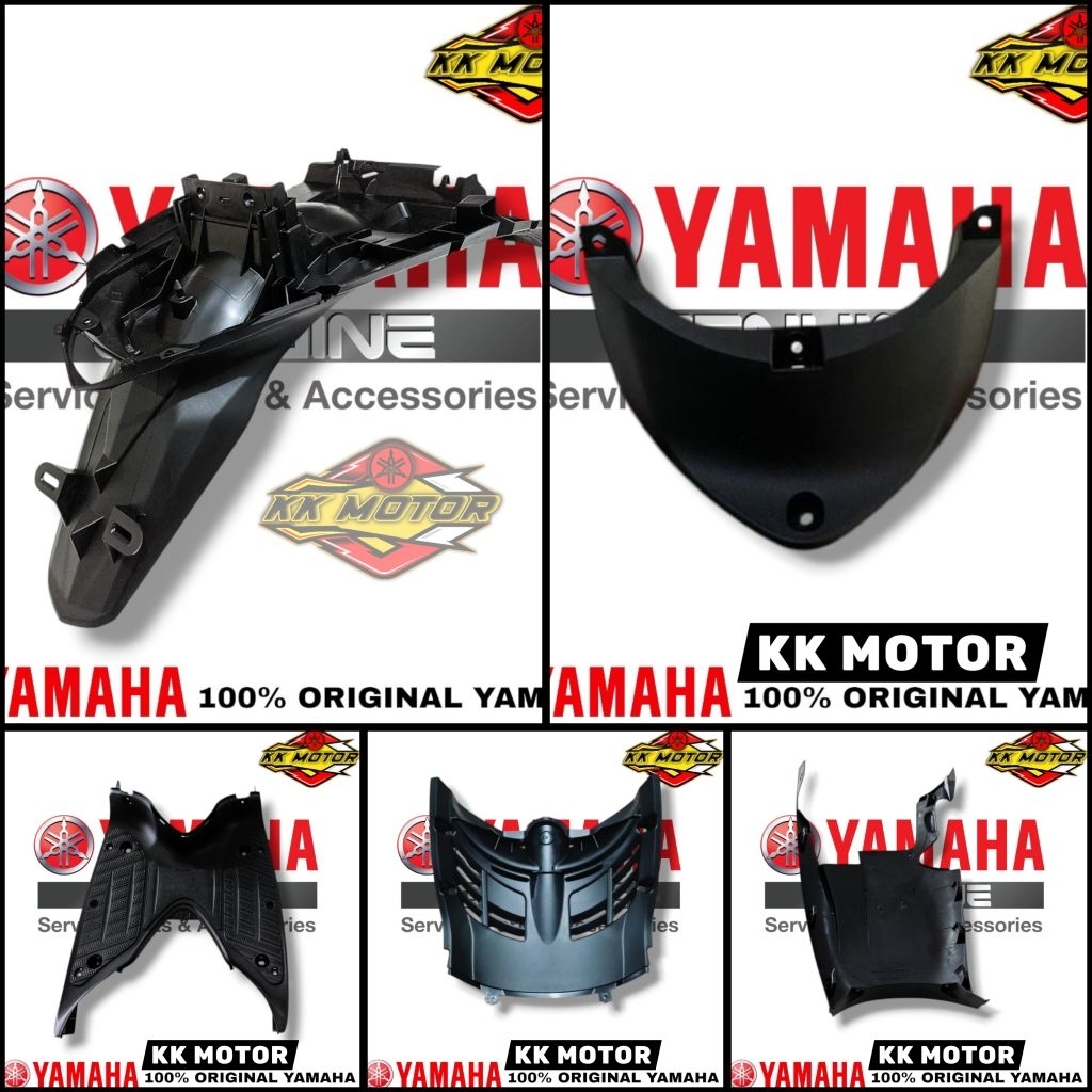 paket full body kasar hitam fino 125 original yamaha