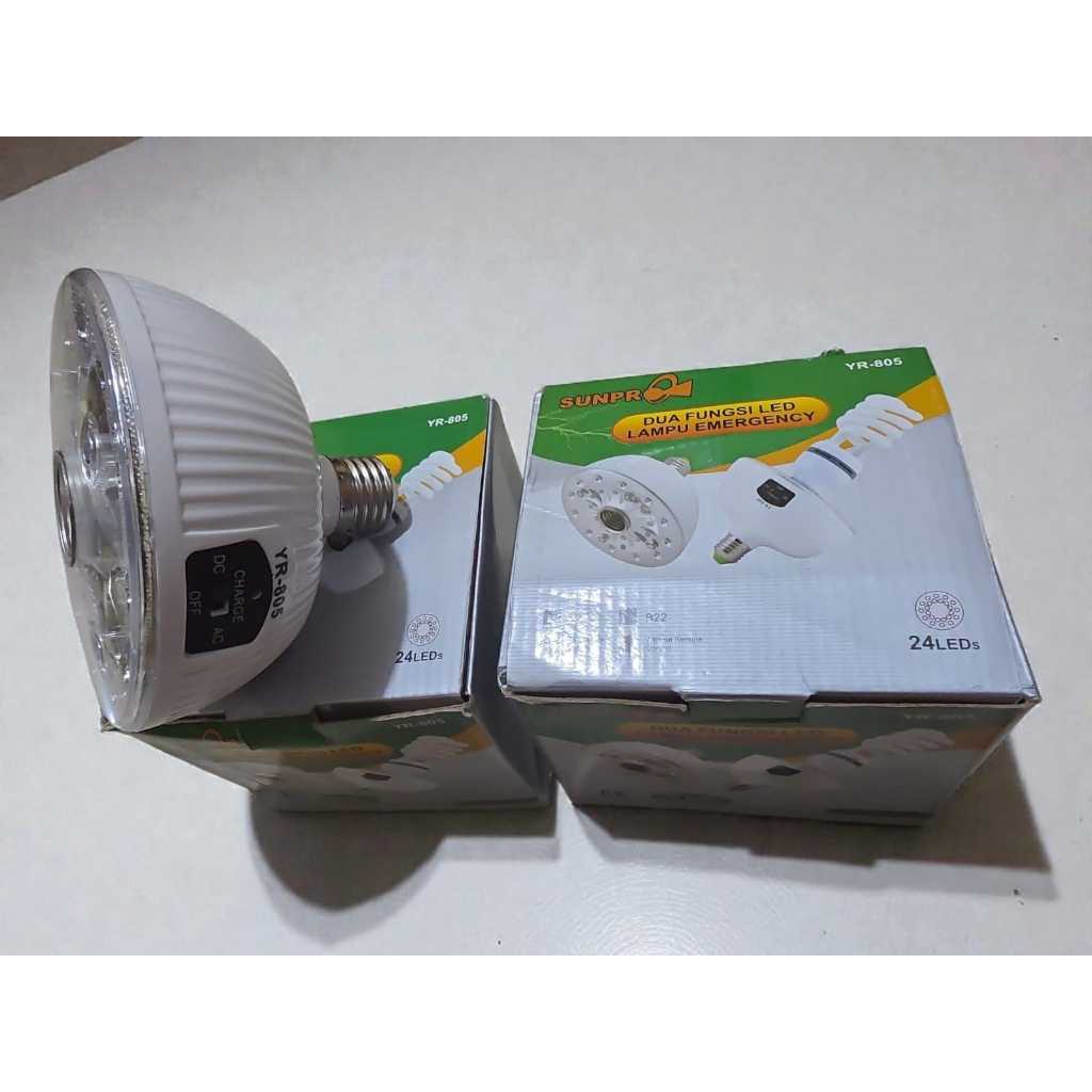 Lampu Emerngecy Otomatis 3in1 Remote Control / Lamp Fitting Emergency / Lampu Led Emergency Otomatis