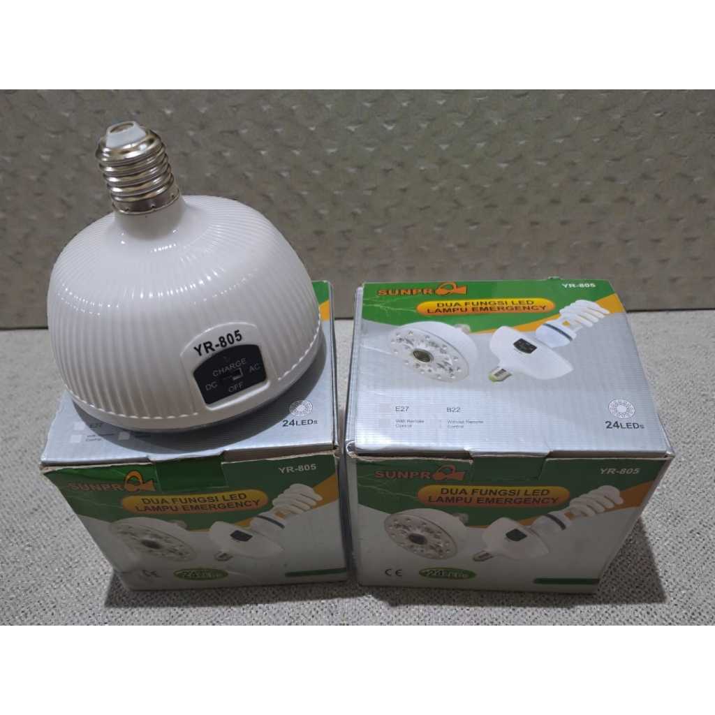 Lampu Emerngecy Otomatis 3in1 Remote Control / Lamp Fitting Emergency / Lampu Led Emergency Otomatis