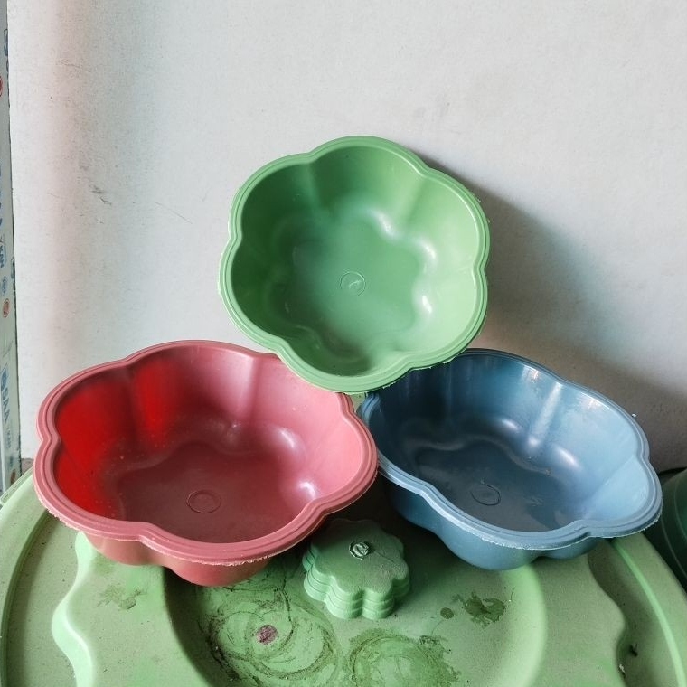 Basin Mawar Kenduri-Baskom Plastik-Baskom- Berkat-Baskom Hajatan-Waskom Mawar ( PAKET HEMAT 48 PCS) 