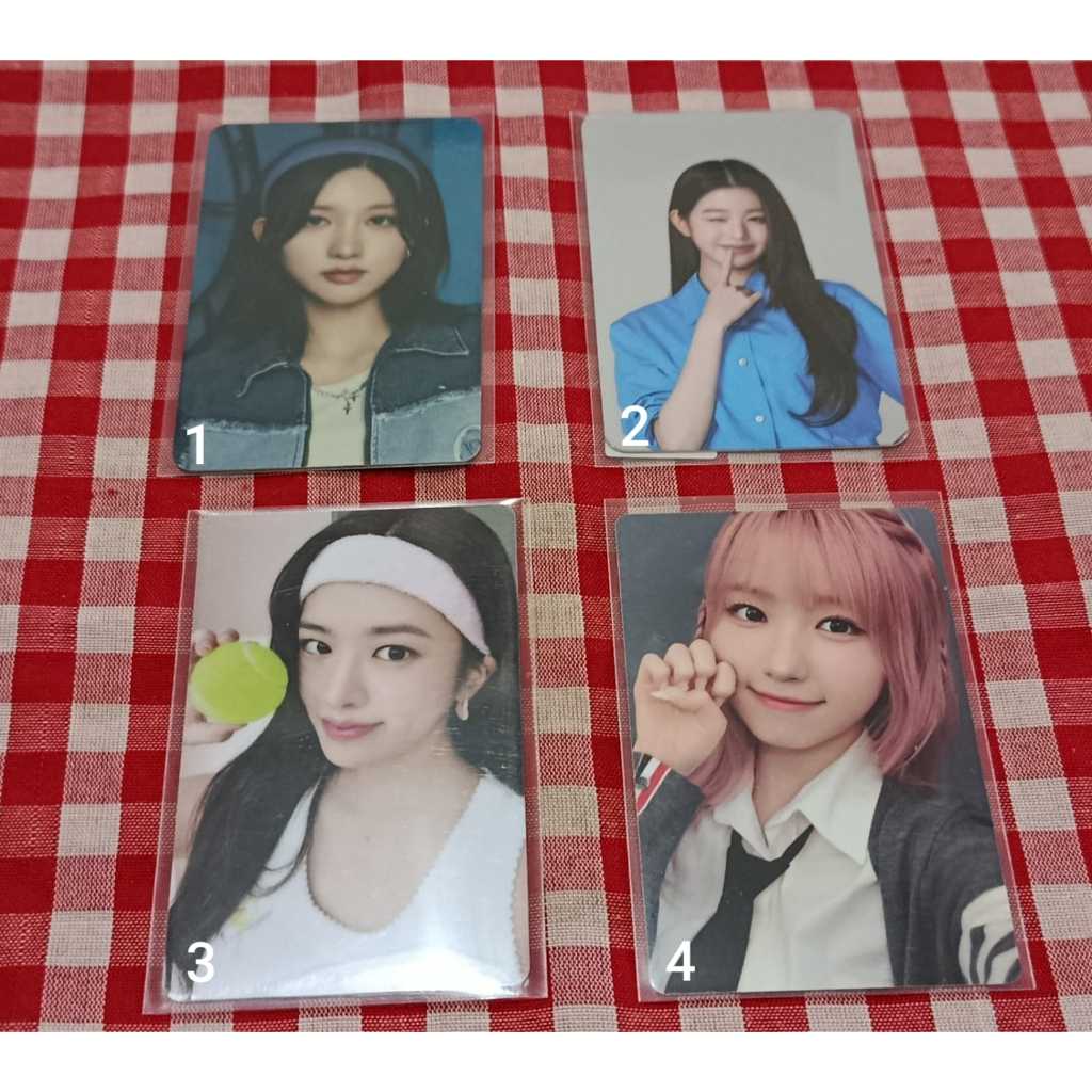 [READY] PHOTOCARD OFFICIAL IVE dan SAY MY NAME