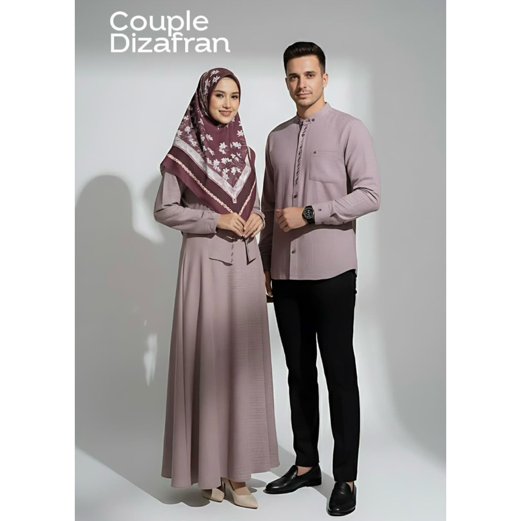 Rabbani - baju koko dan gamis sarimbit COUPLE DIZAFRAN