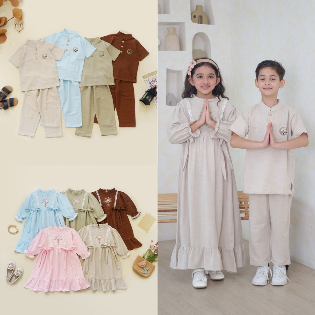 Mumuya - Set Anak Couple Lebaran - Khazan Kirana