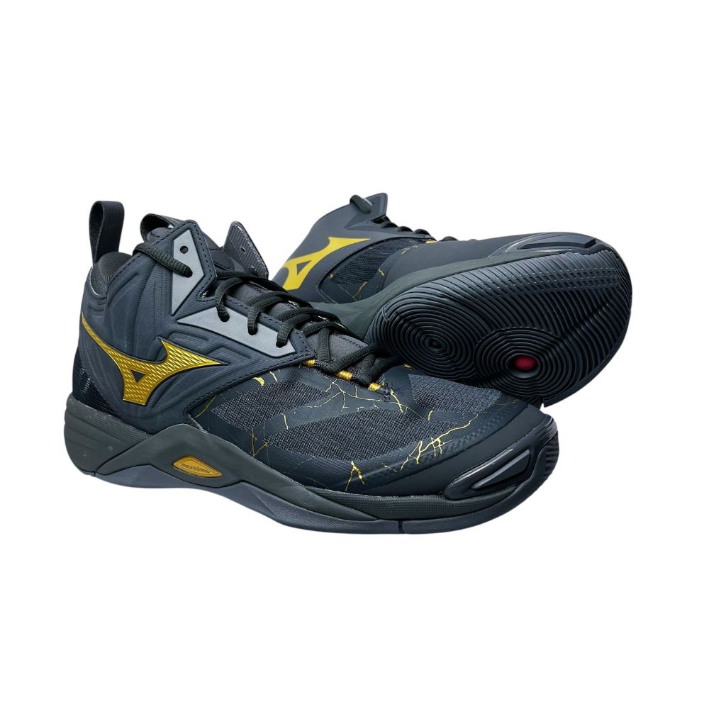 Sepatu Volly Mizuno Momentum 2 Mid Ori Sepatu Voli