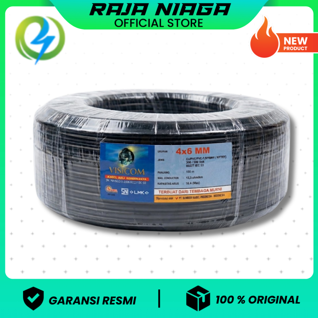 KABEL NYYHY 4X6 VISICOM 100 METER