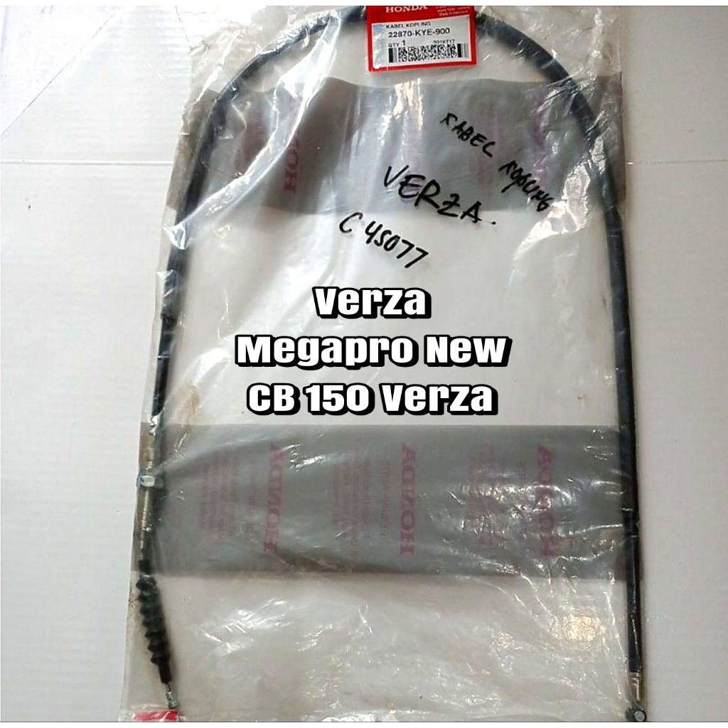 Kabel Kopling Tali Kopling Megapro New Verza CB 150 Verza 22870KYE900 Asli AHM Honda