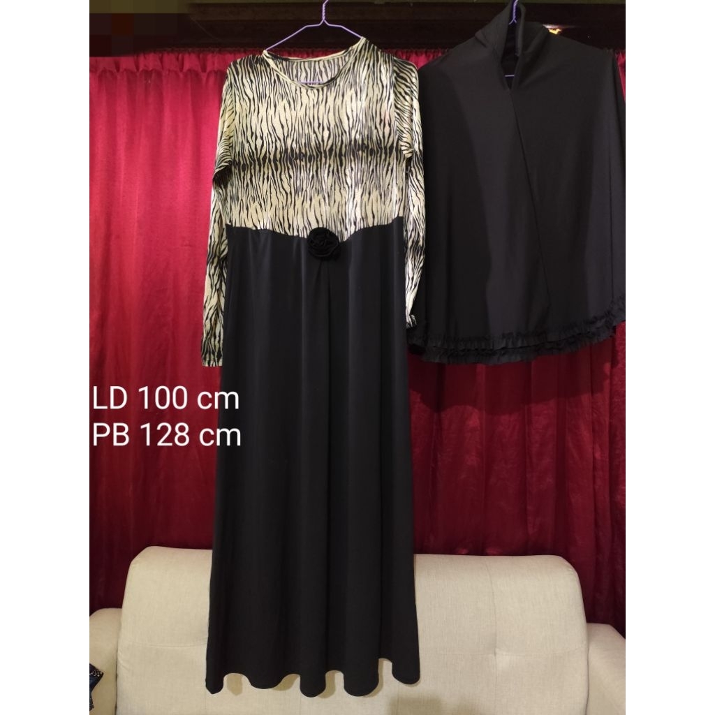Set Gamis jersey preloved