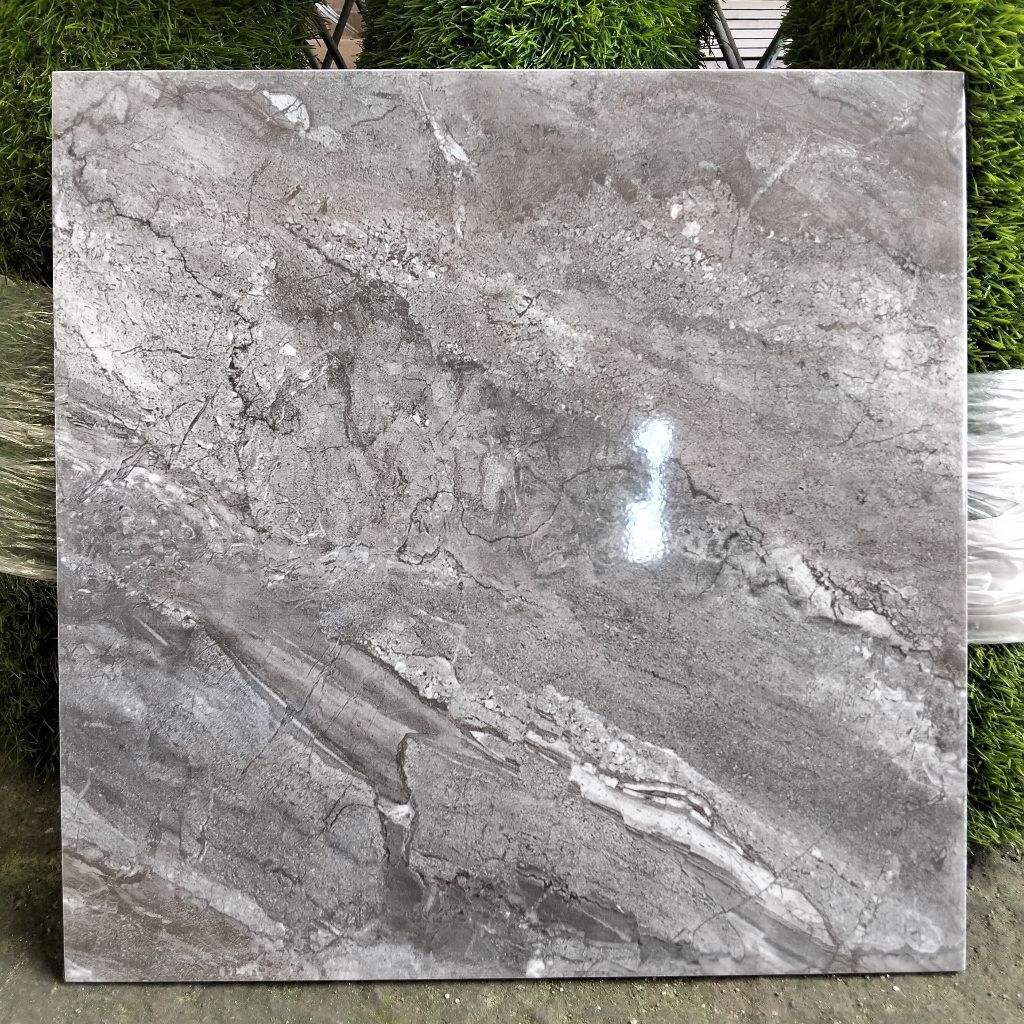 Keramik 40x40 abu motif marmer(glossy) /keramik lantai/keramik dinding/keramik meja dapur/ keramik r