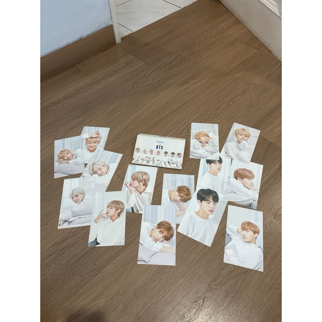 foto card bts (seri white)