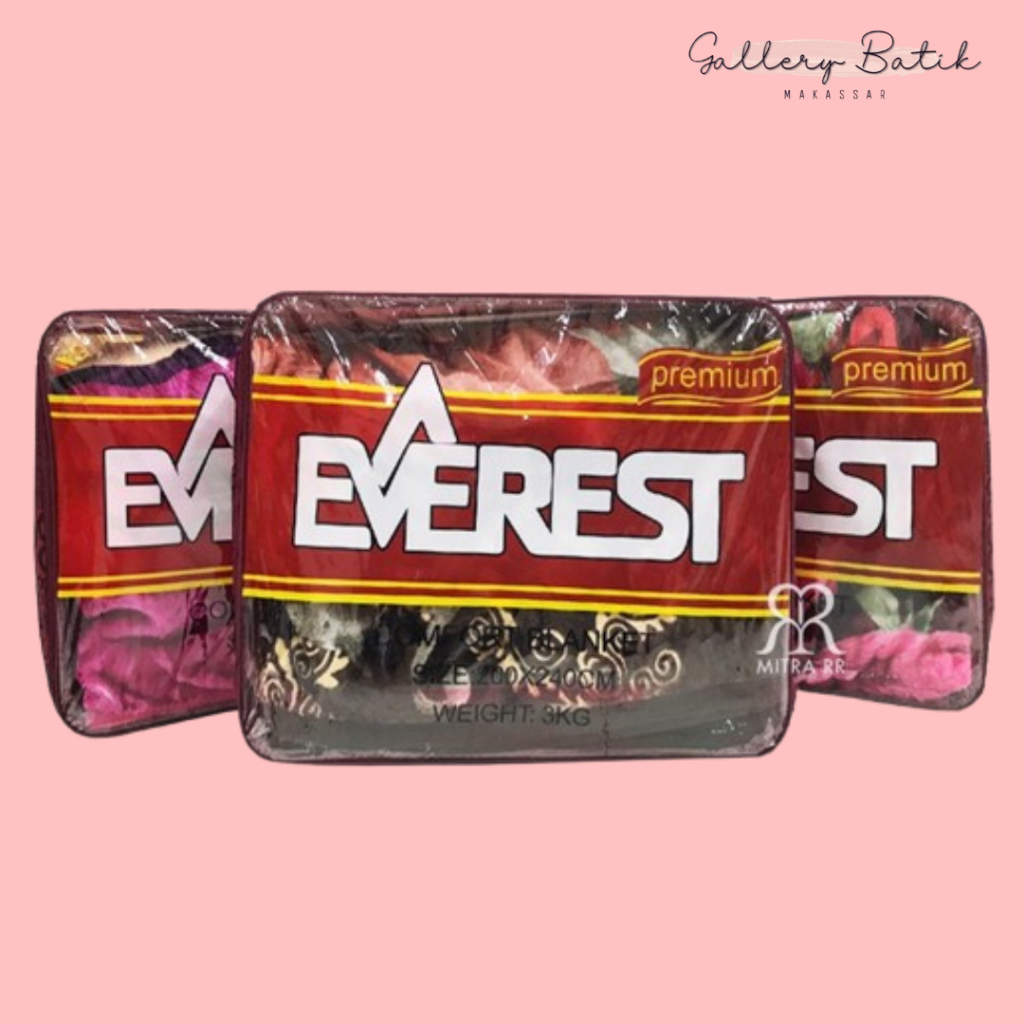 SELIMUT EVEREST / SELIMUT JUMBO 200 x 240 CM [ Gallery Batik Makassar ]