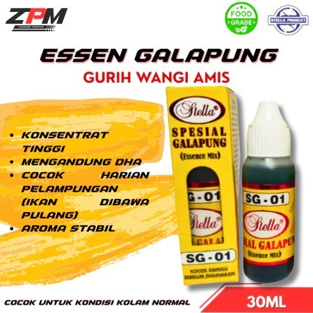 Essen Oplosan Ikan Mas Galapung Stella Harian 01 02 03
