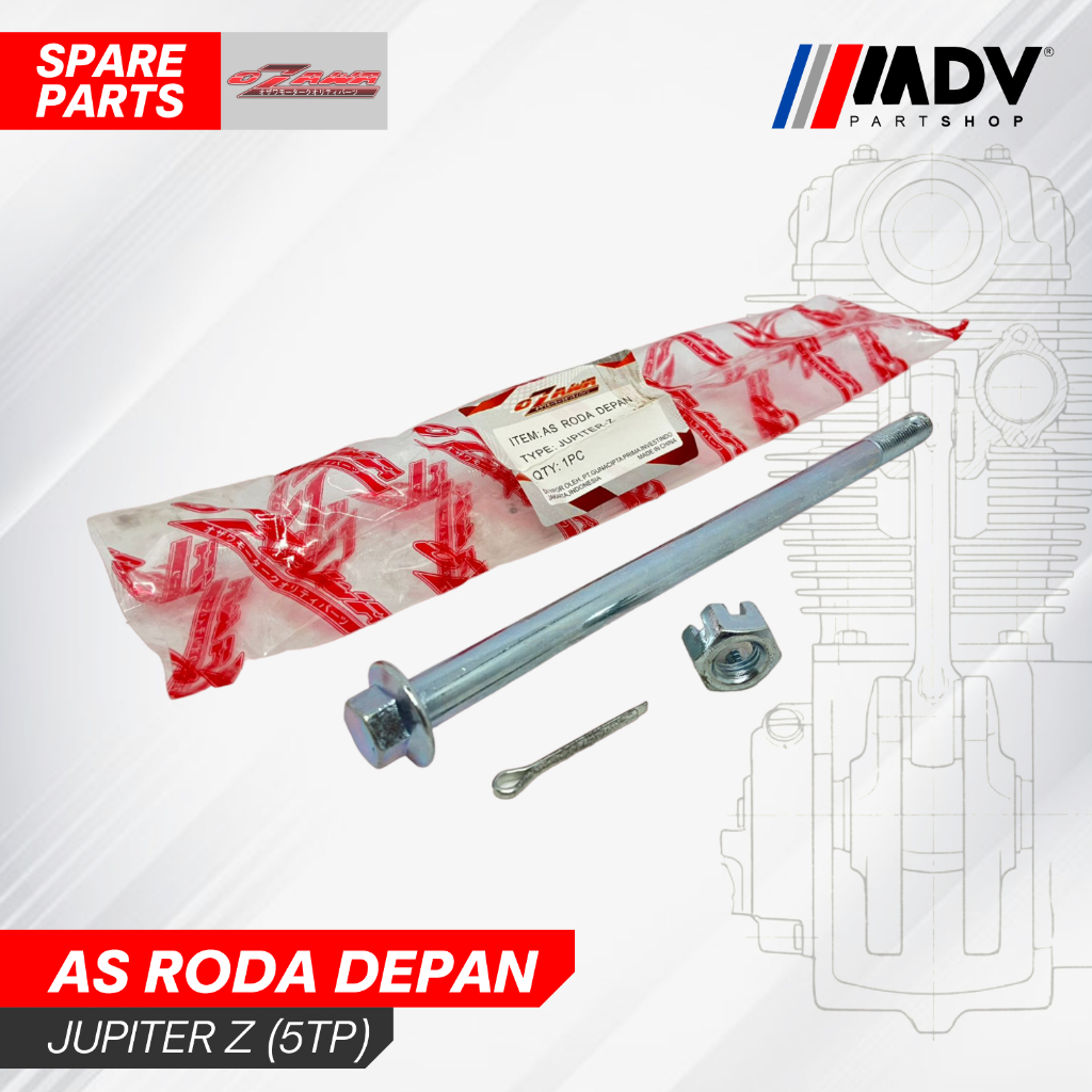 AS RODA DEPAN JUPITER Z (OZAWA)