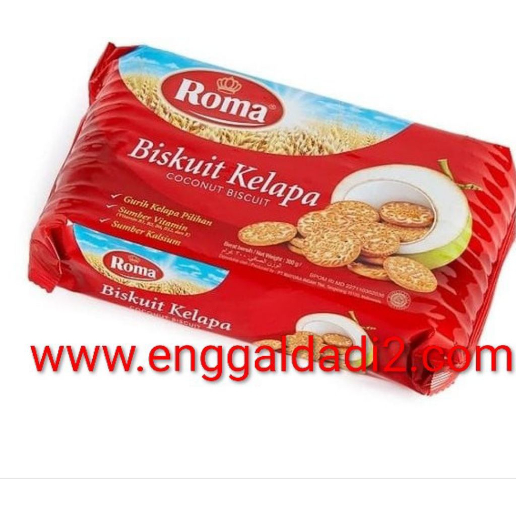 Biskuit roma kelapa 1paket isi 4pack