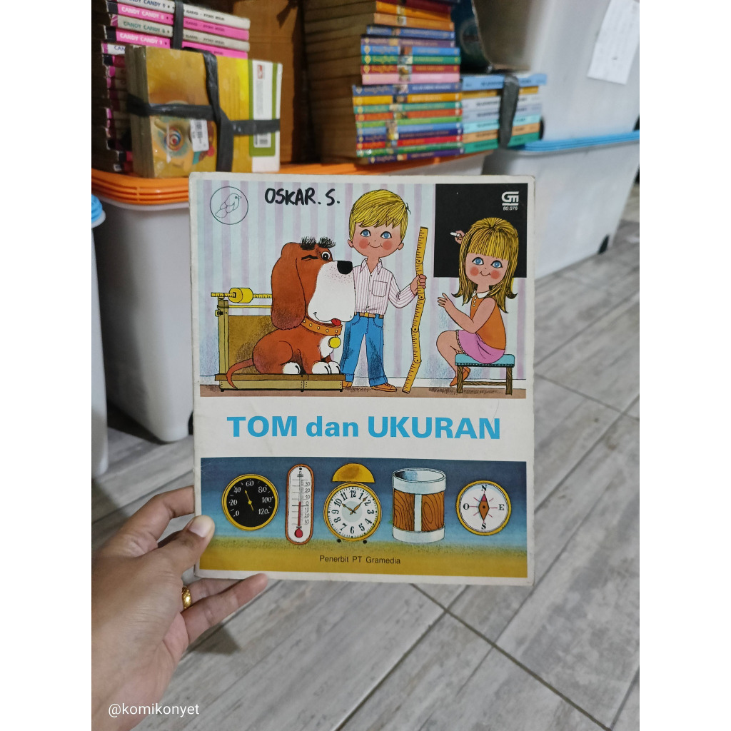 Buku Dongeng Anak Klasik Cerita Alain Gree Ilustrator Luis Camps Tom dan Ukuran