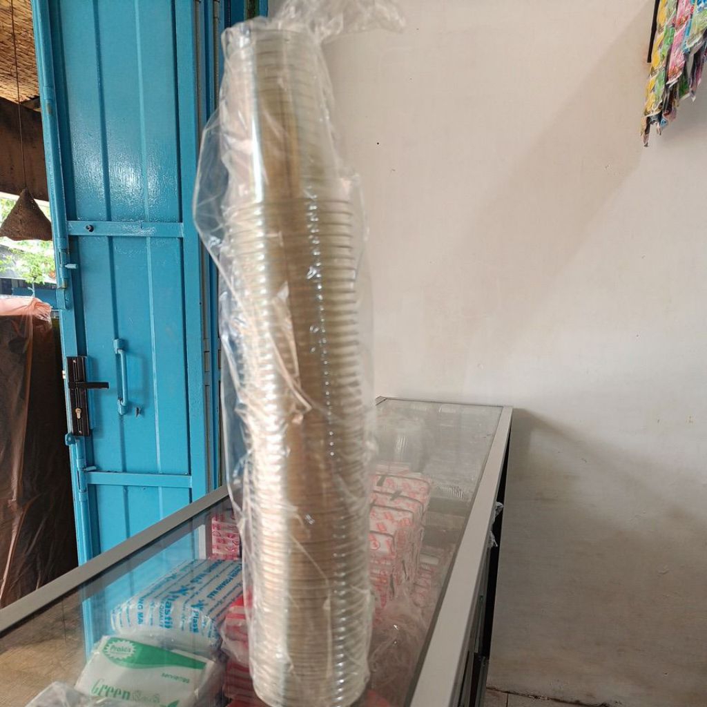 Cup plastik starindo 12 oz pet