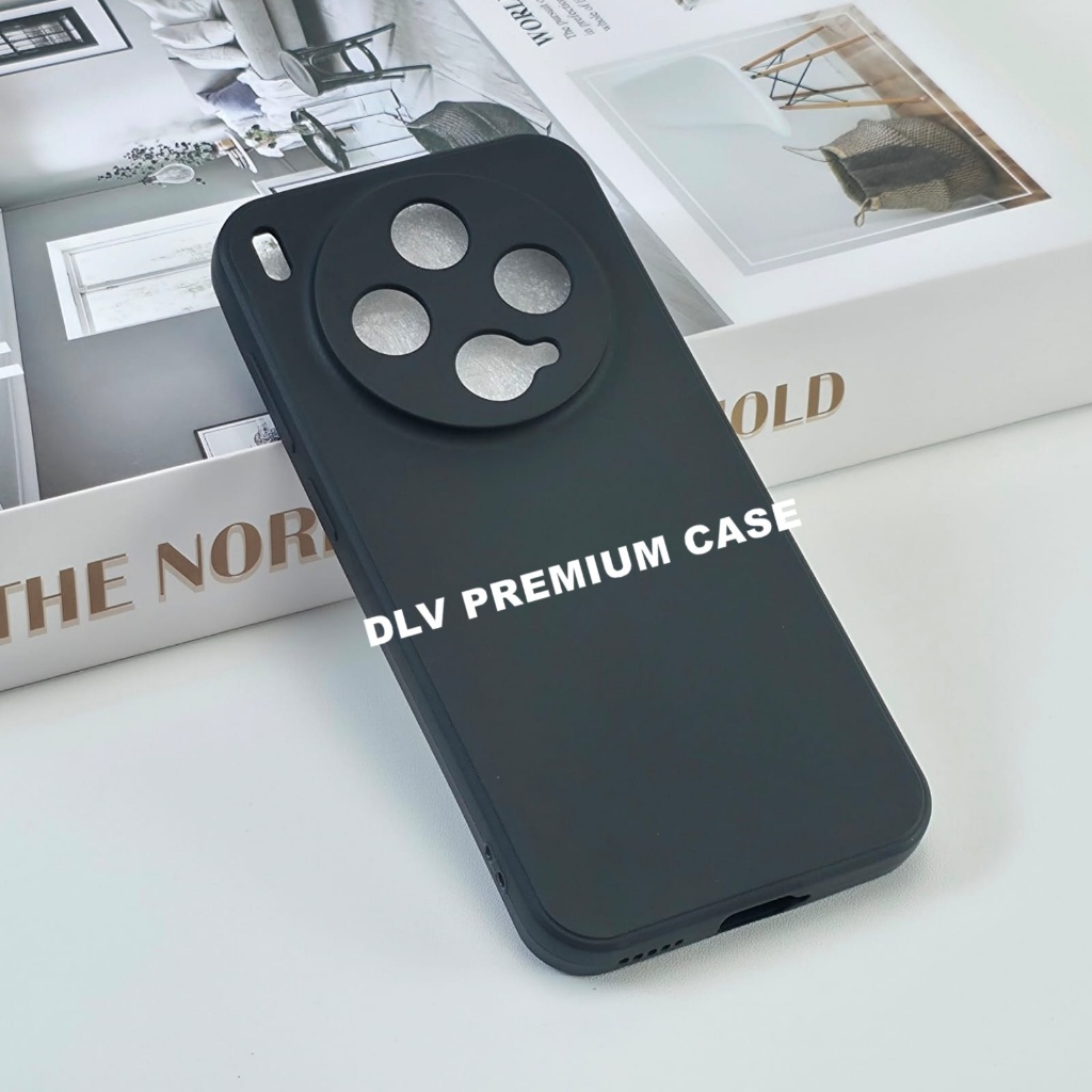 VIVO X300 VIVO X300 PRO  MACARON BLACK PREMIUM  SOFT CASE BLACK VIVO X300 VIVO X300 PRO MSB