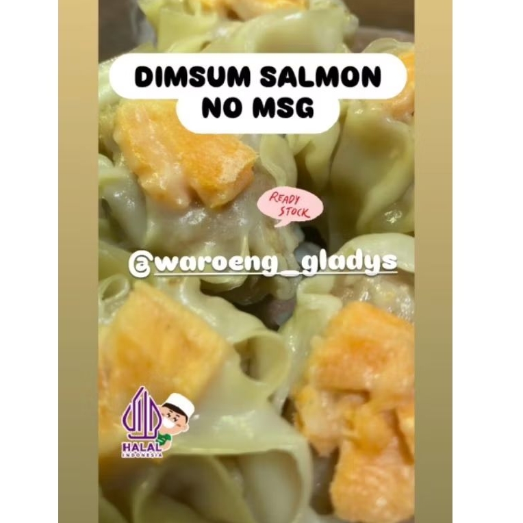 Dimsum salmon NO MSG