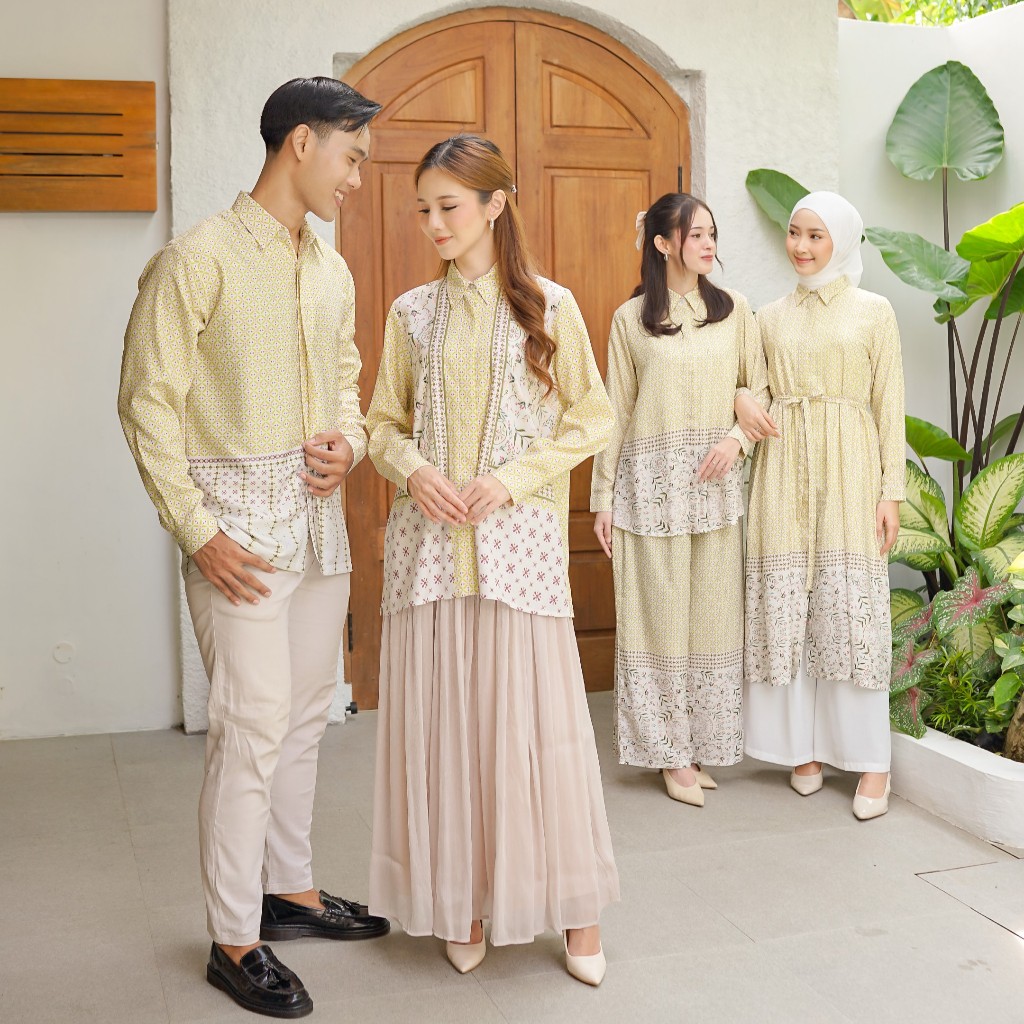Sarimbit Couple Tulus Series Green Sheen / Baju Couple / Raya Collection