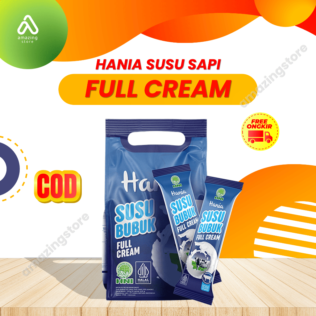 Hania Susu Bubuk Full Cream HNI || 100% Susu Bubuk Full Cream