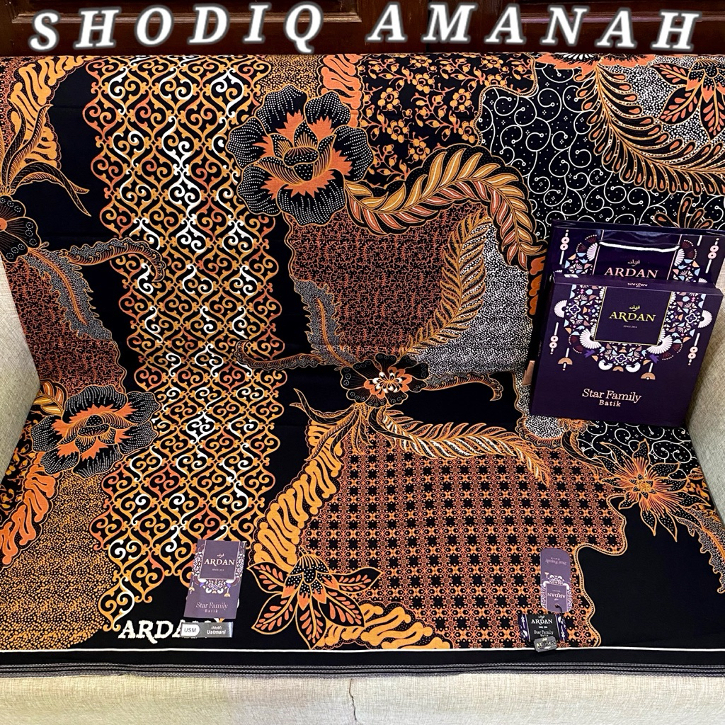 Sarung ardan star family batik terbaru