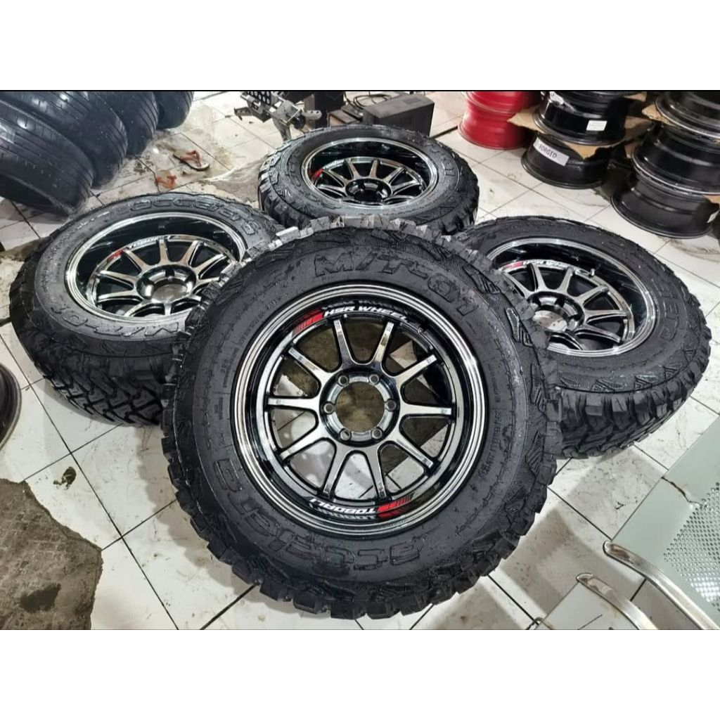 VELG HSR TOBOALI R18 BAUT 6 + BAN 285 65 R18