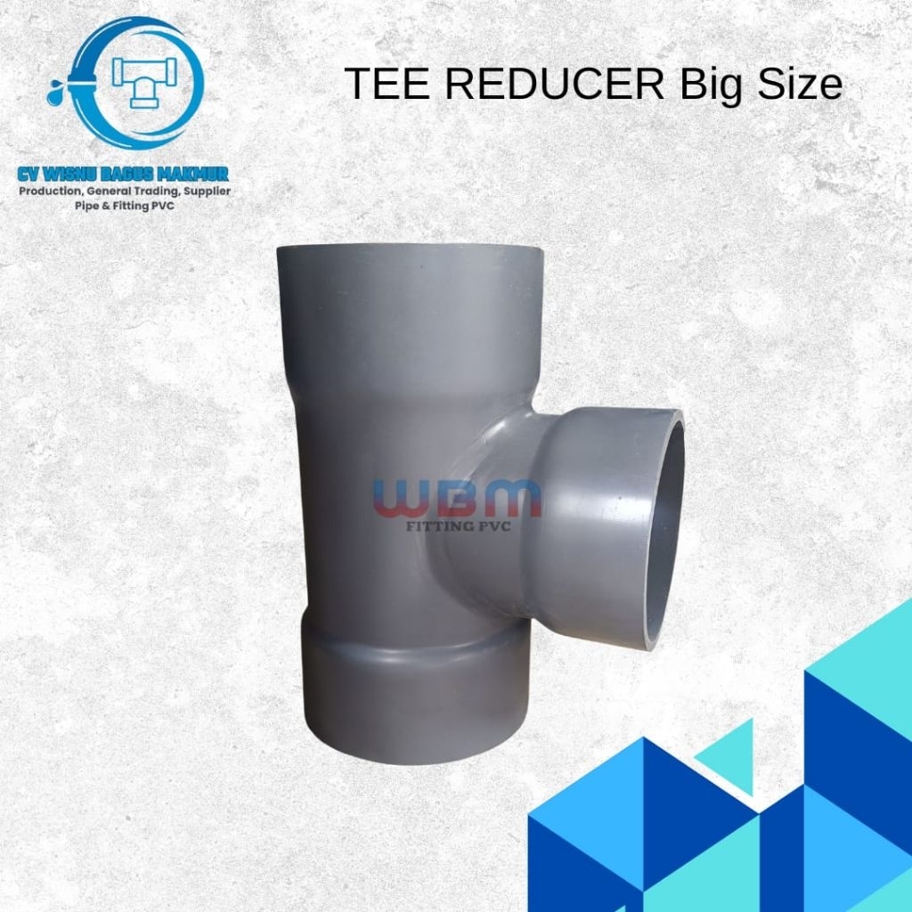 Tee Reducer 8 x 6 inchi AW - TEE 8 x 6 inchi AW