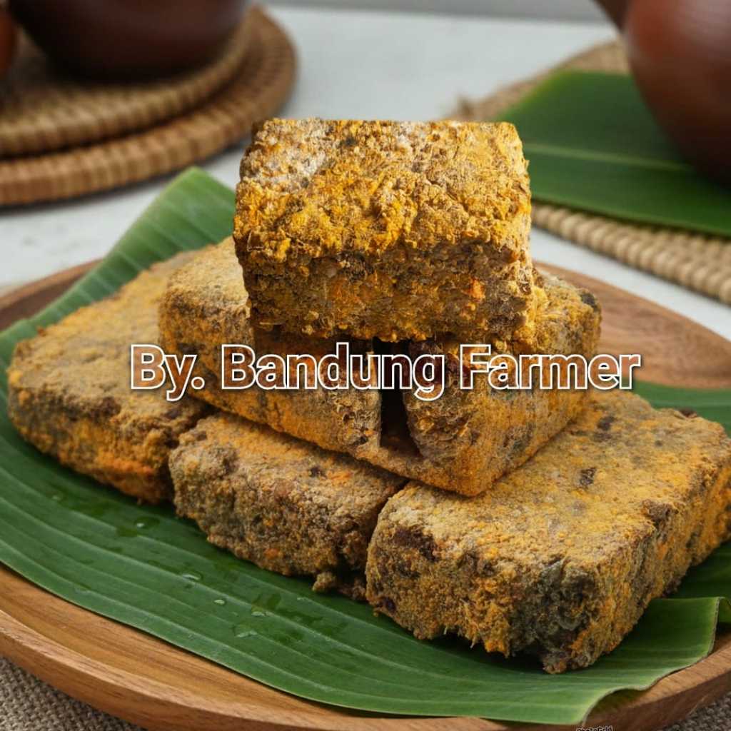 3 pcs oncom bandung asli dari kacang