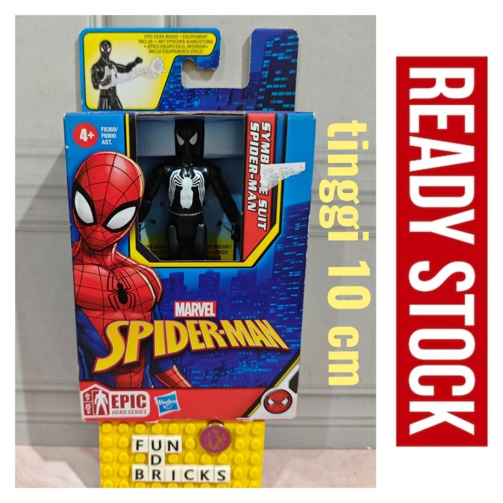 Action Figure Epic Hero Series Symbiote Suit Spiderman