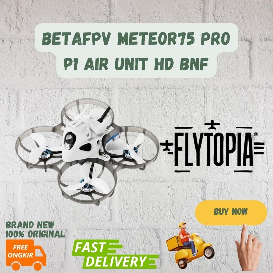 BetaFPV Meteor75 Pro P1 Air Unit HD ELRS 2.4GHz Brushless Whoop Quadcopter Meteor 75 BNF
