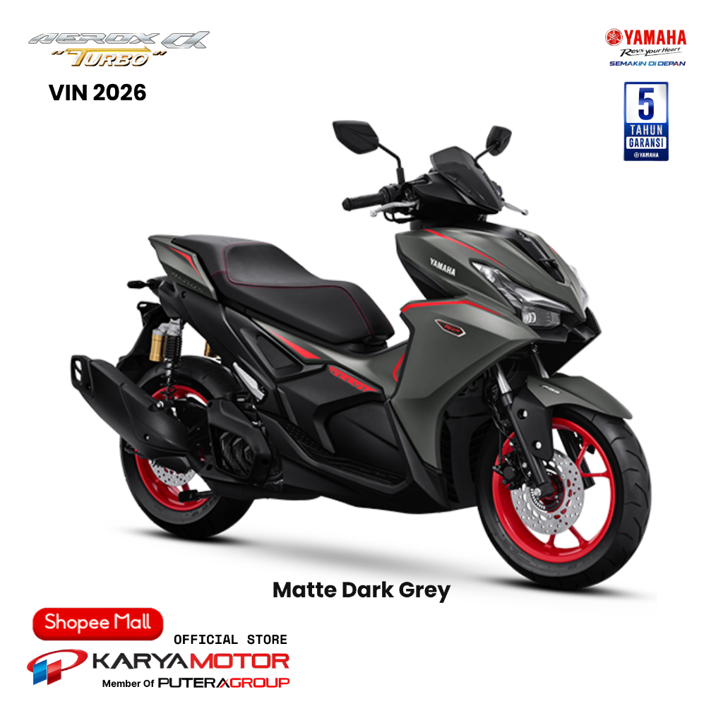 Sepeda Motor Yamaha Aerox Alpha Turbo