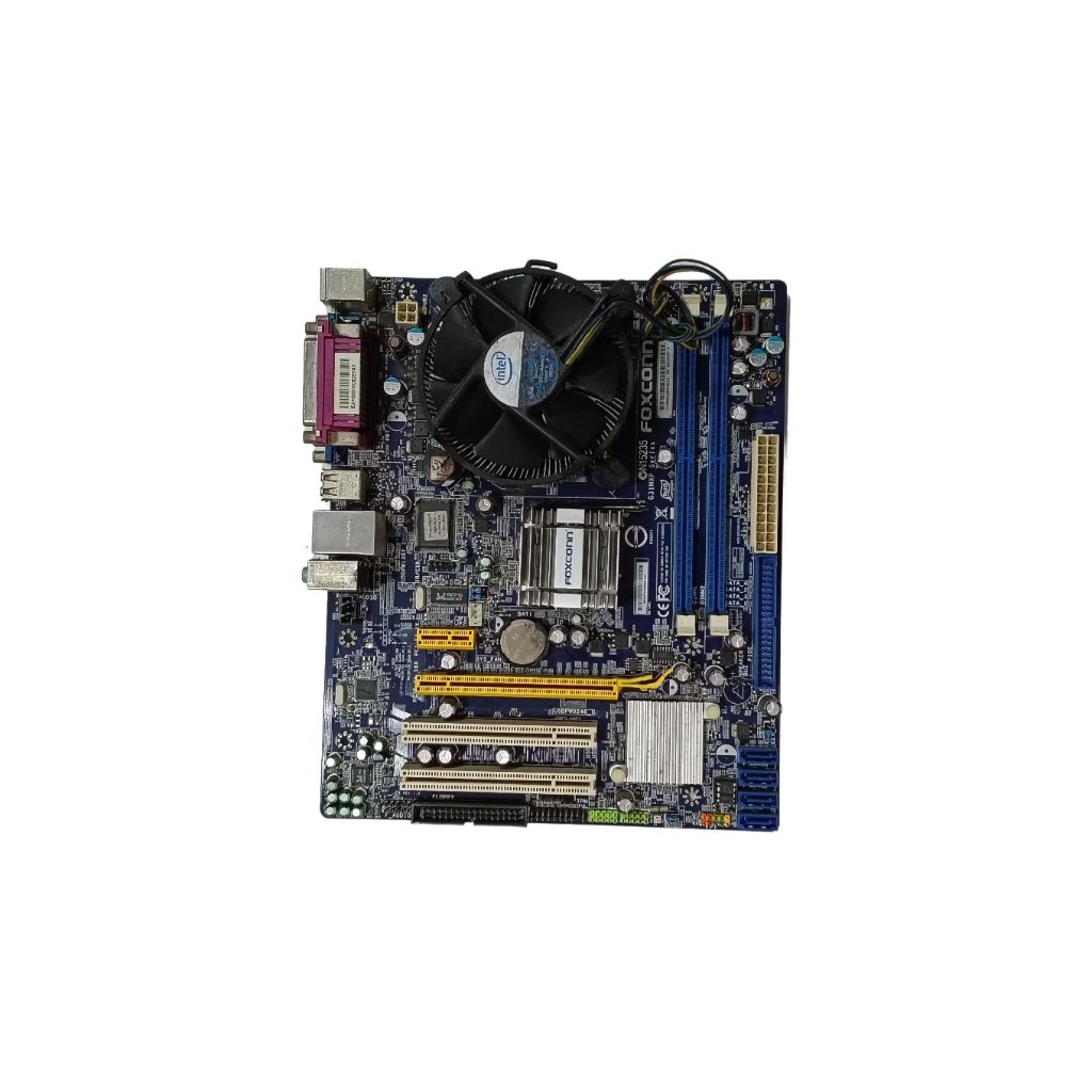 Motherboard Foxconn G31MX / G31MX-S (Socket LGA 775) + Heatsink & Fan Intel – Second
