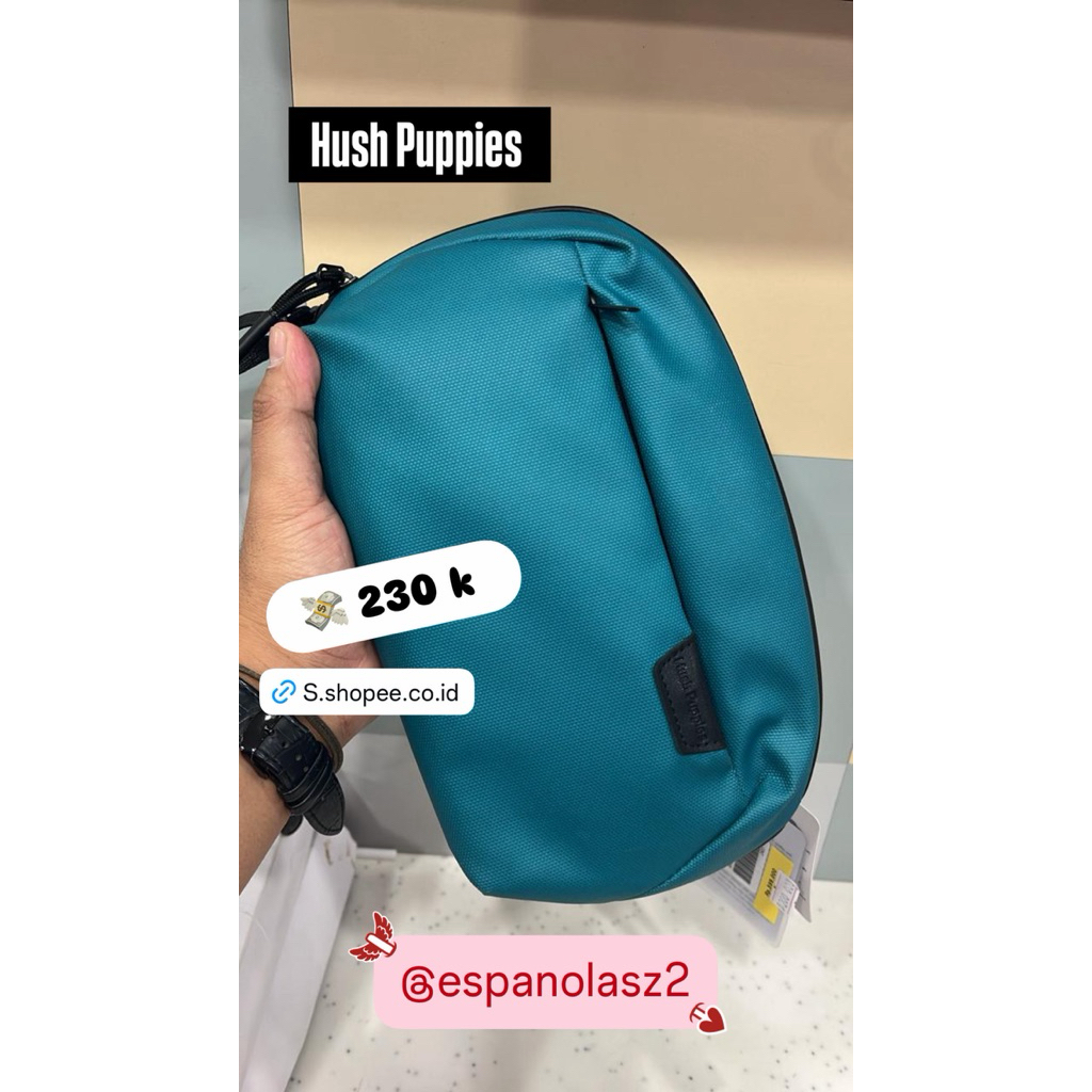 [espanolasz] FLASH SALE  Hush Puppies sling bag 100% original store