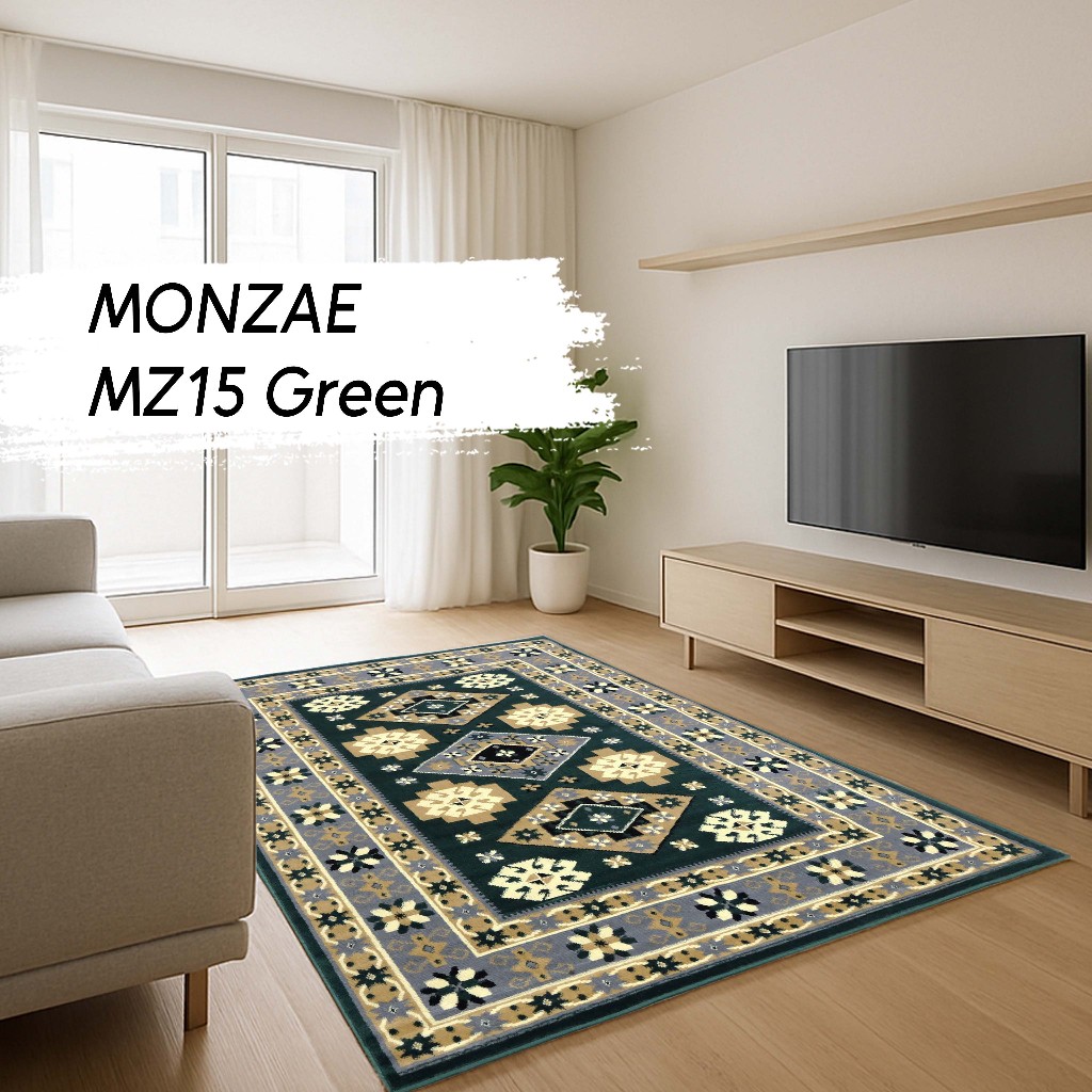 KARPET MONZAE 210 X 300 MZ15 GREEN