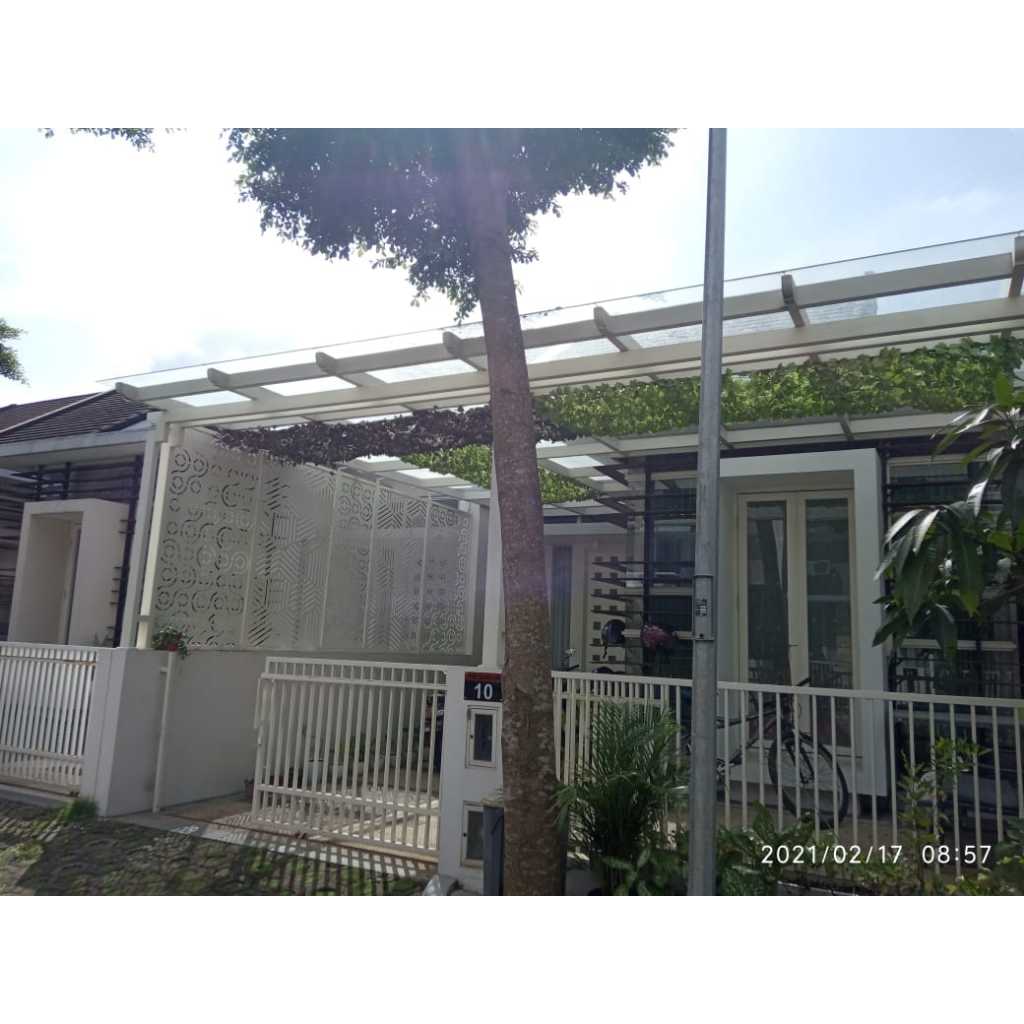 Kanopi Depan Atap Kaca