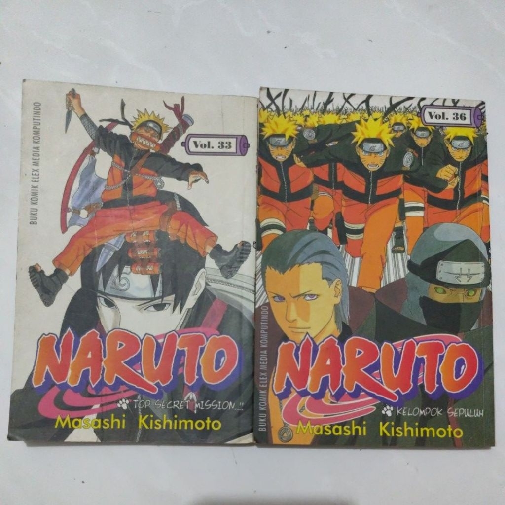 [PRELOVED] Komik Naruto
