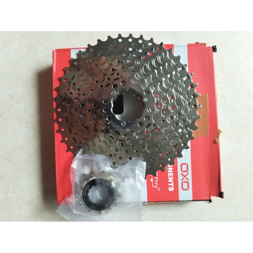 sproket 9 speed 11-42T CHROME