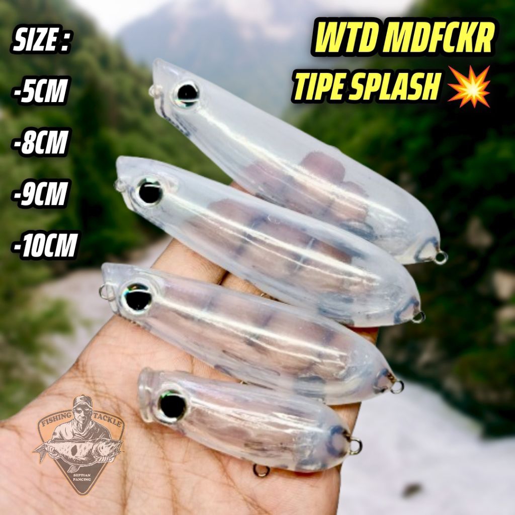 Lure WTD Glue  MDFCKR Umpan Casting Top Water