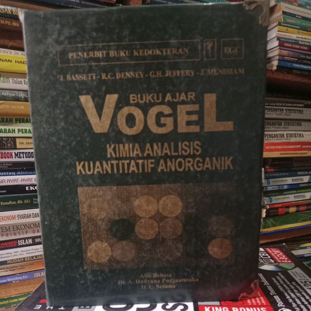 Vogel kimia analisis kuantitatif anorganik by Dr. A Hadyana Pujaatmaka