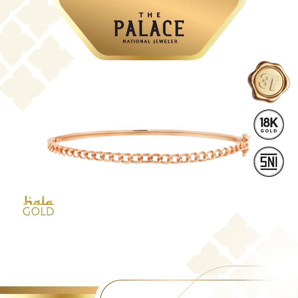 Hala Gold Terikat Bangle / Gelang