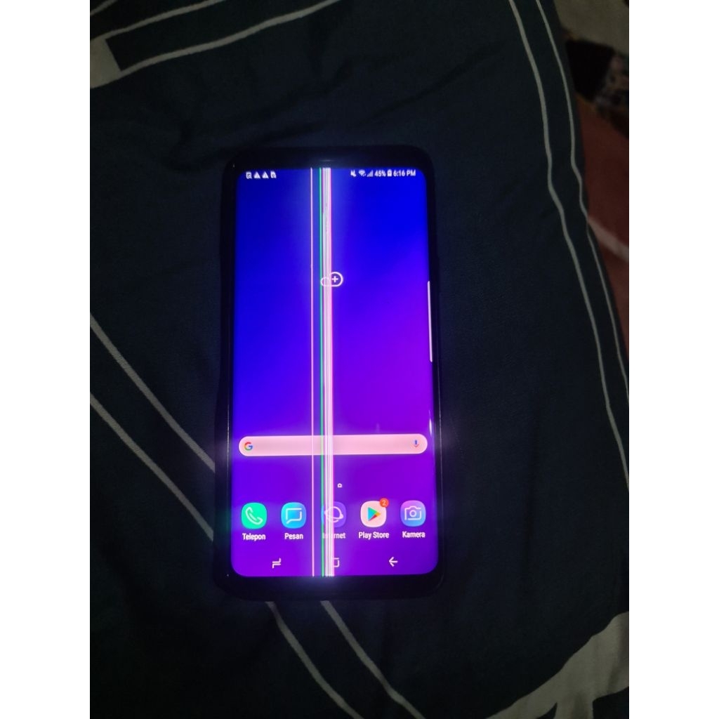 HP Samsung S9+ snapdragon sein mulus minus garis