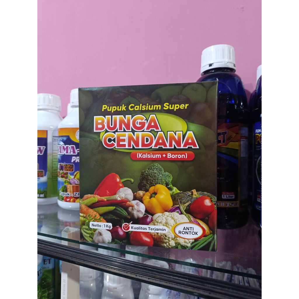 PUPUK KALSIUM SUPER BUNGA CENDANA 1kg (Kalsium + Boron)