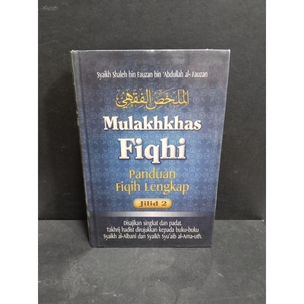 Buku original MULAKHKHAS FIQHI jilid 2