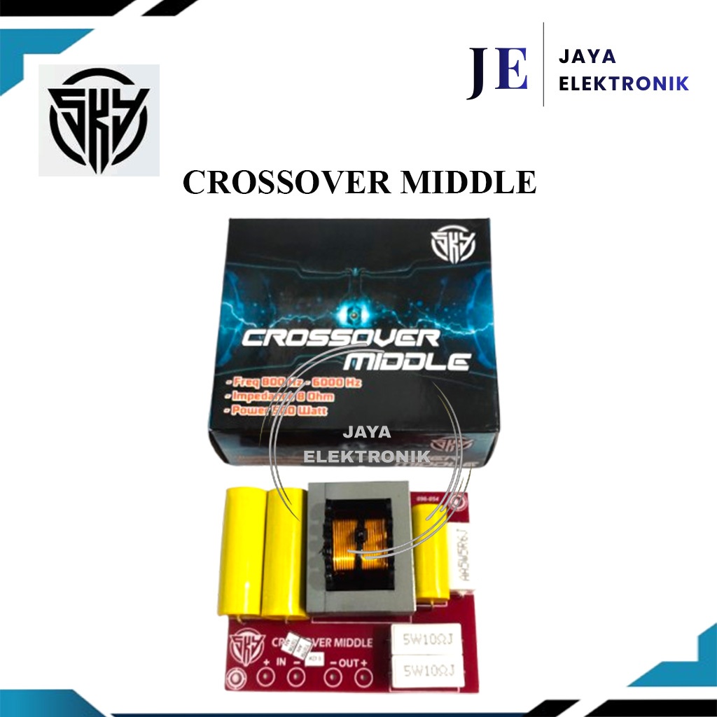 KIT Crossover Middle Pasif 1 Way 500 Watt SKY