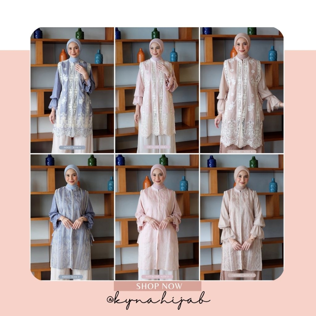 ALUNA VEST STL SARAH THE LABEL (OUTER ONLY) (Tanya Stock) SarahTheLabel