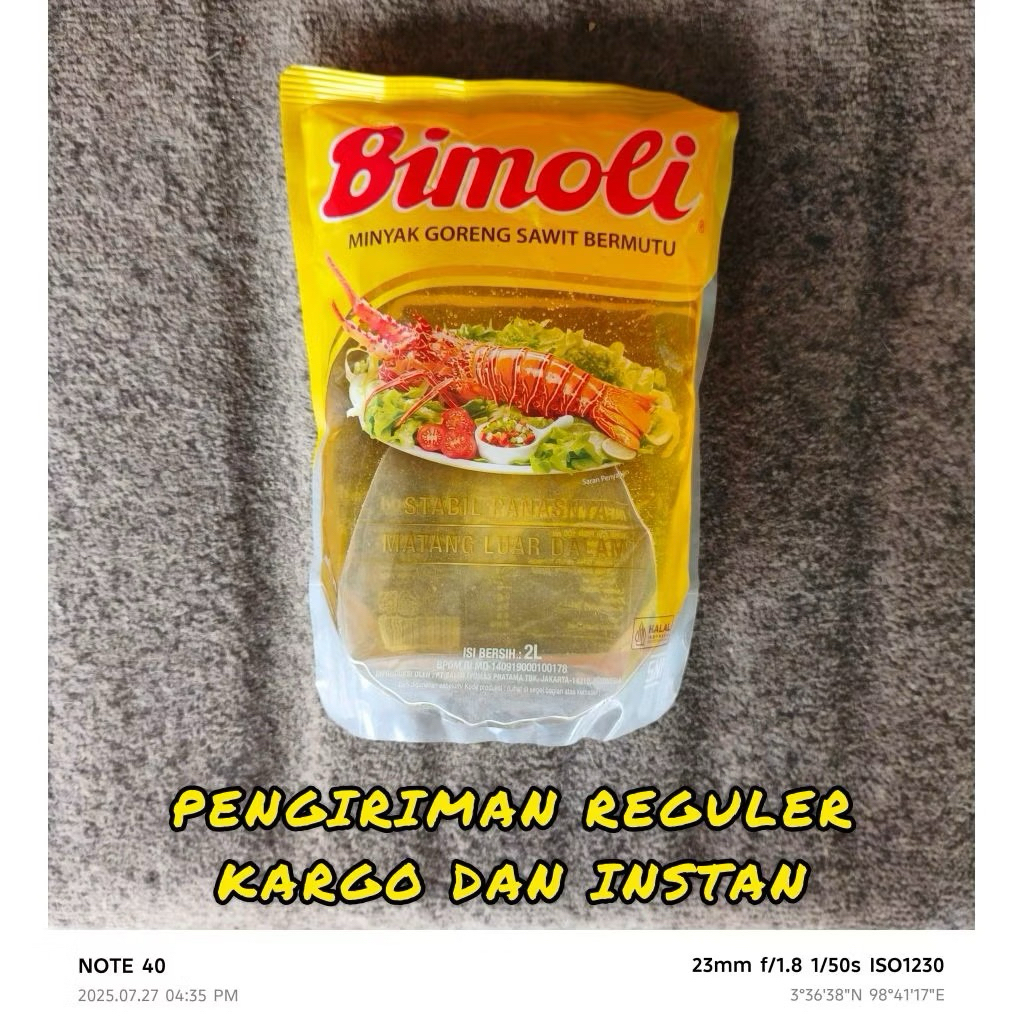Minyak makan Bimoli 2 Liter