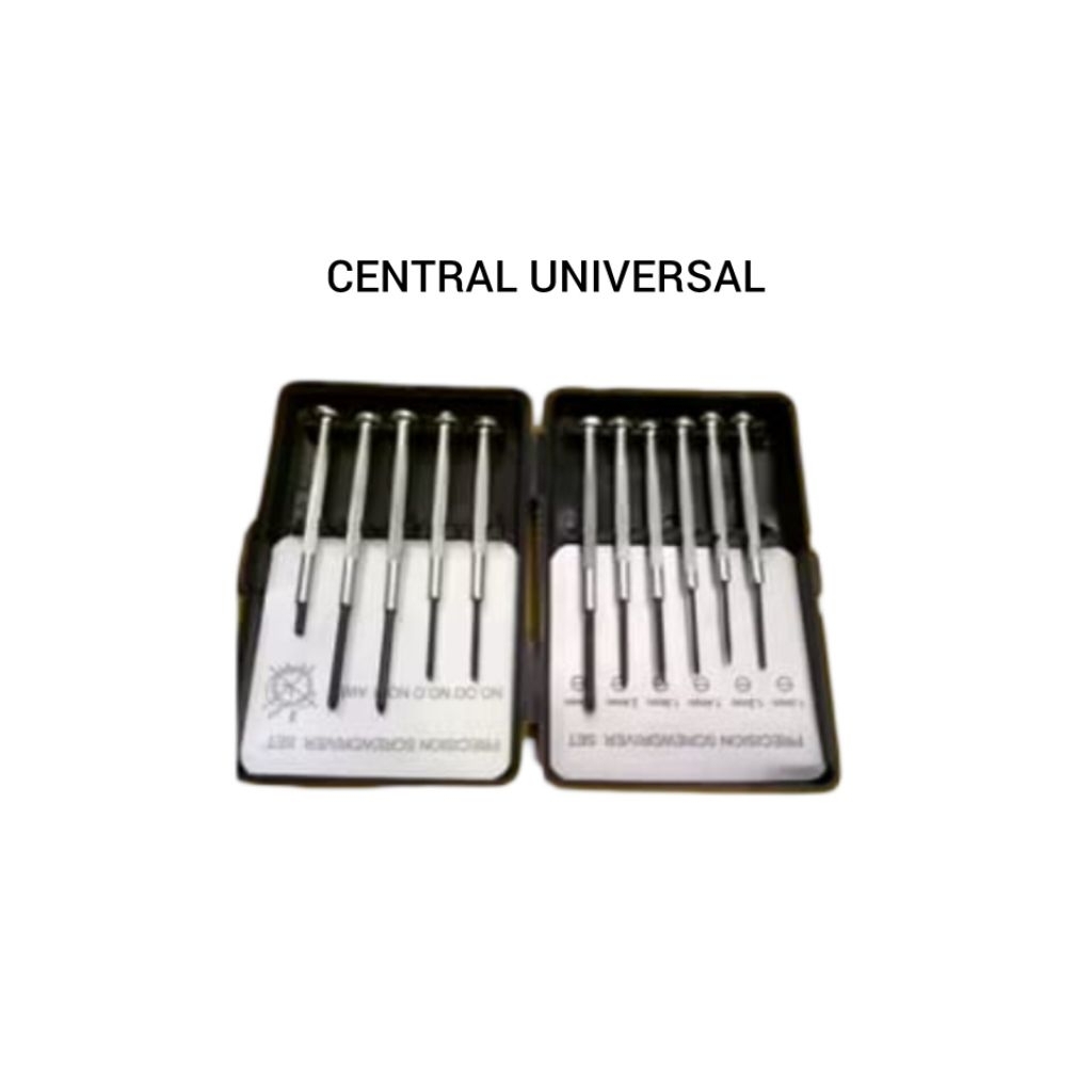 1 set 10pcs Obeng jam tangan / obeng 10pcs / obeng serbaguna / obeng kecil