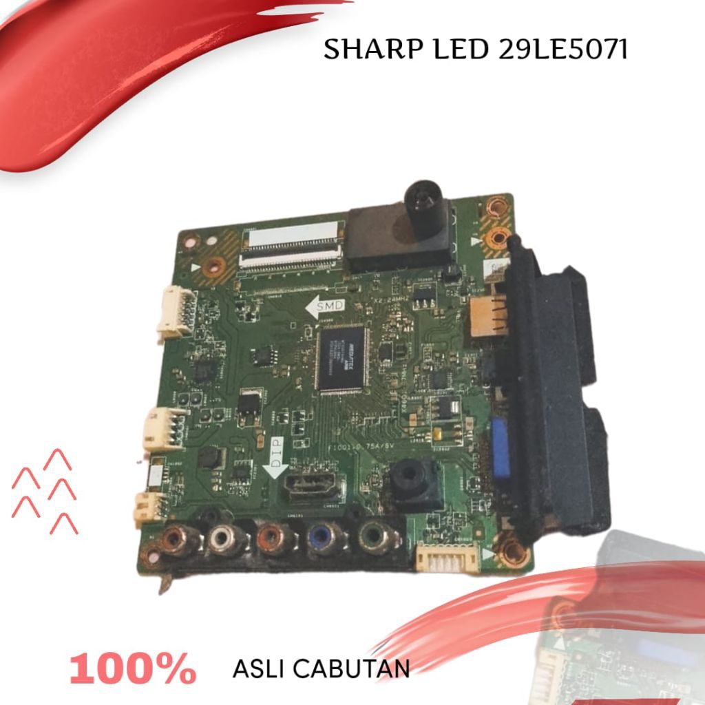 MB MAINBOARD MESIN TV SHARP LED 29LE5071