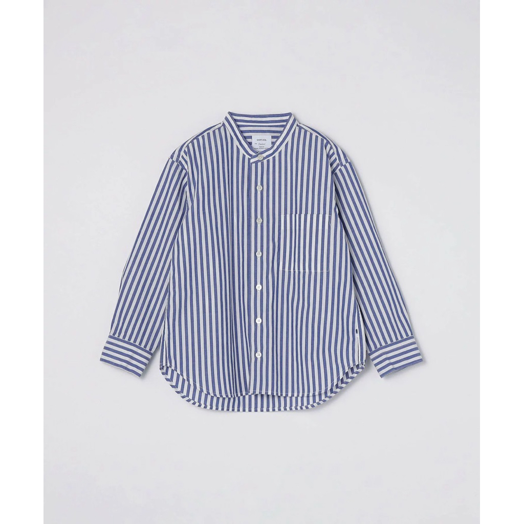 Kemeja salur biru journal standard