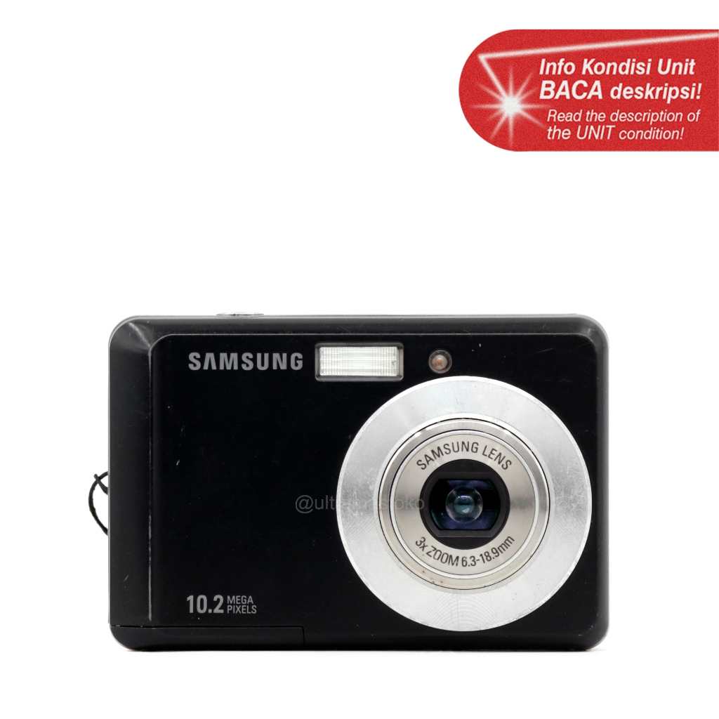 Kamera Digital Pocket SAMSUNG ES15 (Hitam) | 10.2 Megapixels - Digicam